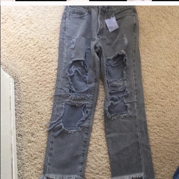 LF carmar distressed denim jeans - Picture 2 of 2
